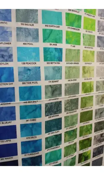 Palettes de couleurs