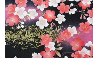 Tissu japonais Naka design cubes