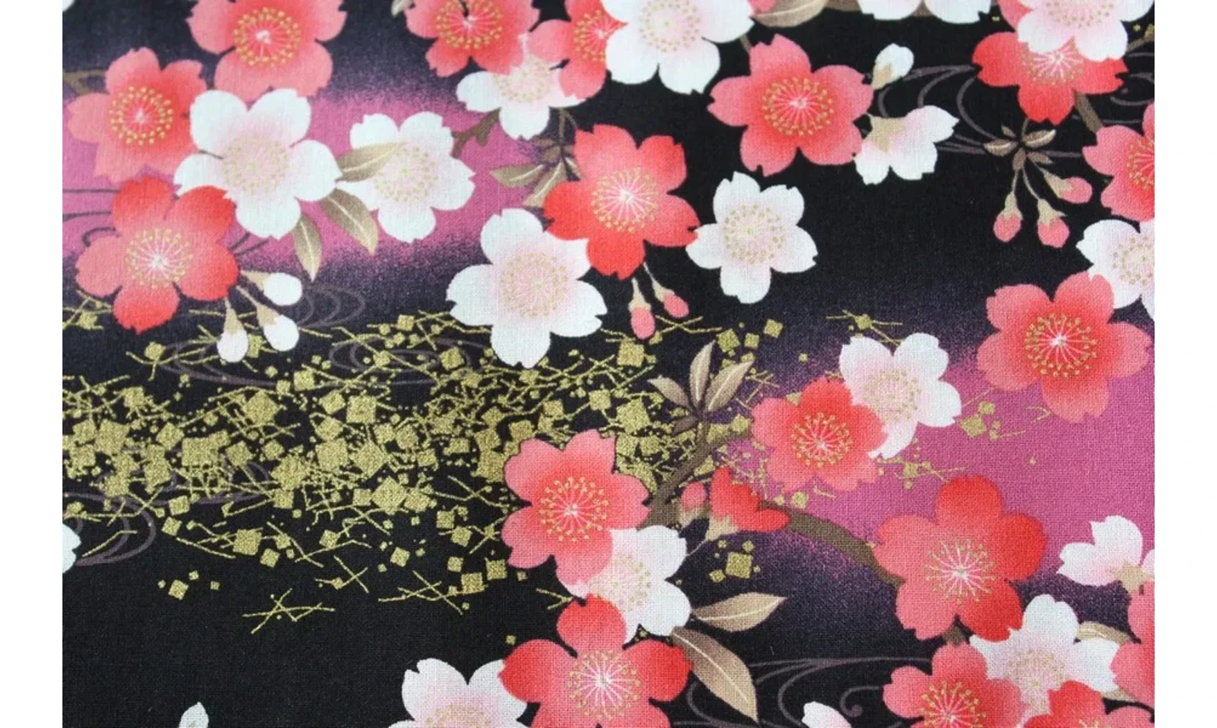 Tissu japonais Naka design cubes