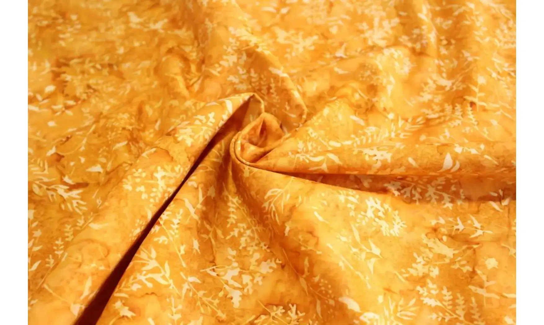 Batik brindilles d'ocre