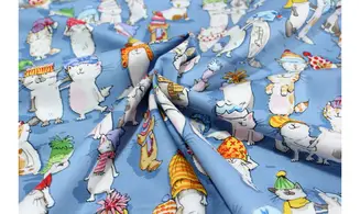 Tissu bonnets de chats !