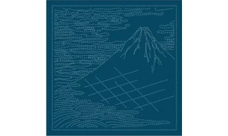 Coupon tissu Sashiko 33 x 66 cm