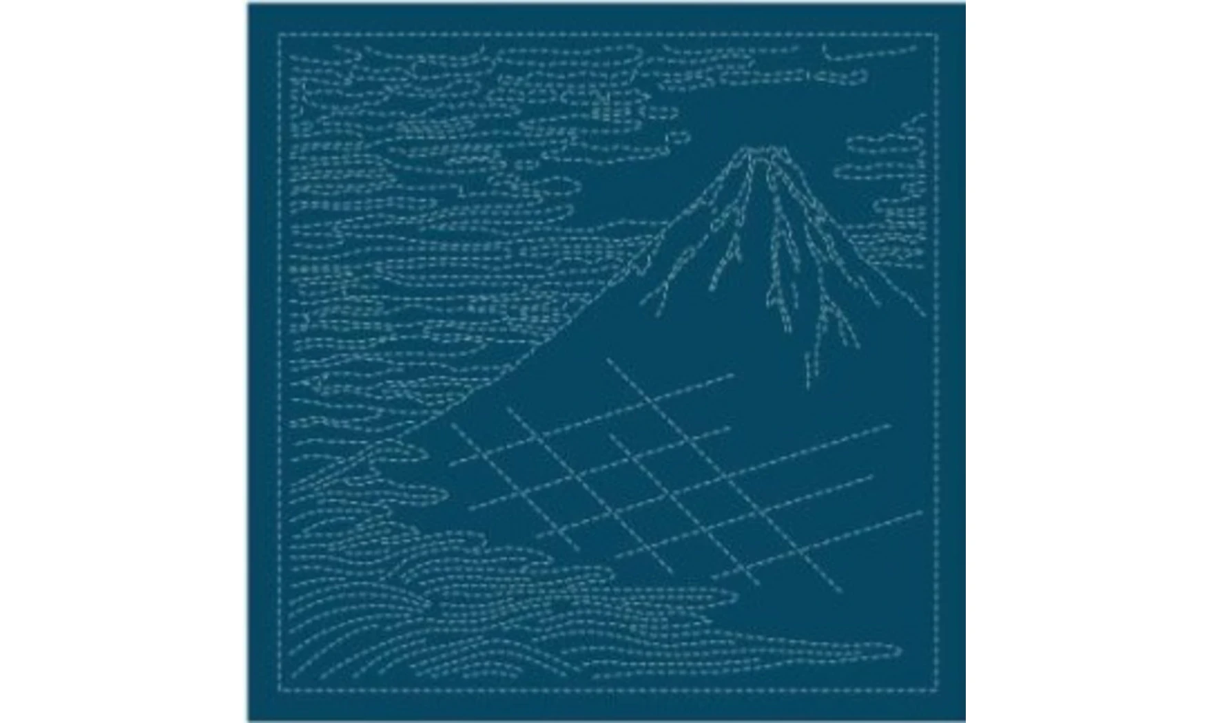 Coupon tissu Sashiko 33 x 66 cm