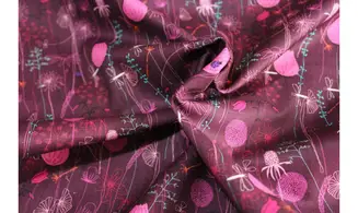 Tissu prune roadside