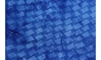 Batik bleu roi design