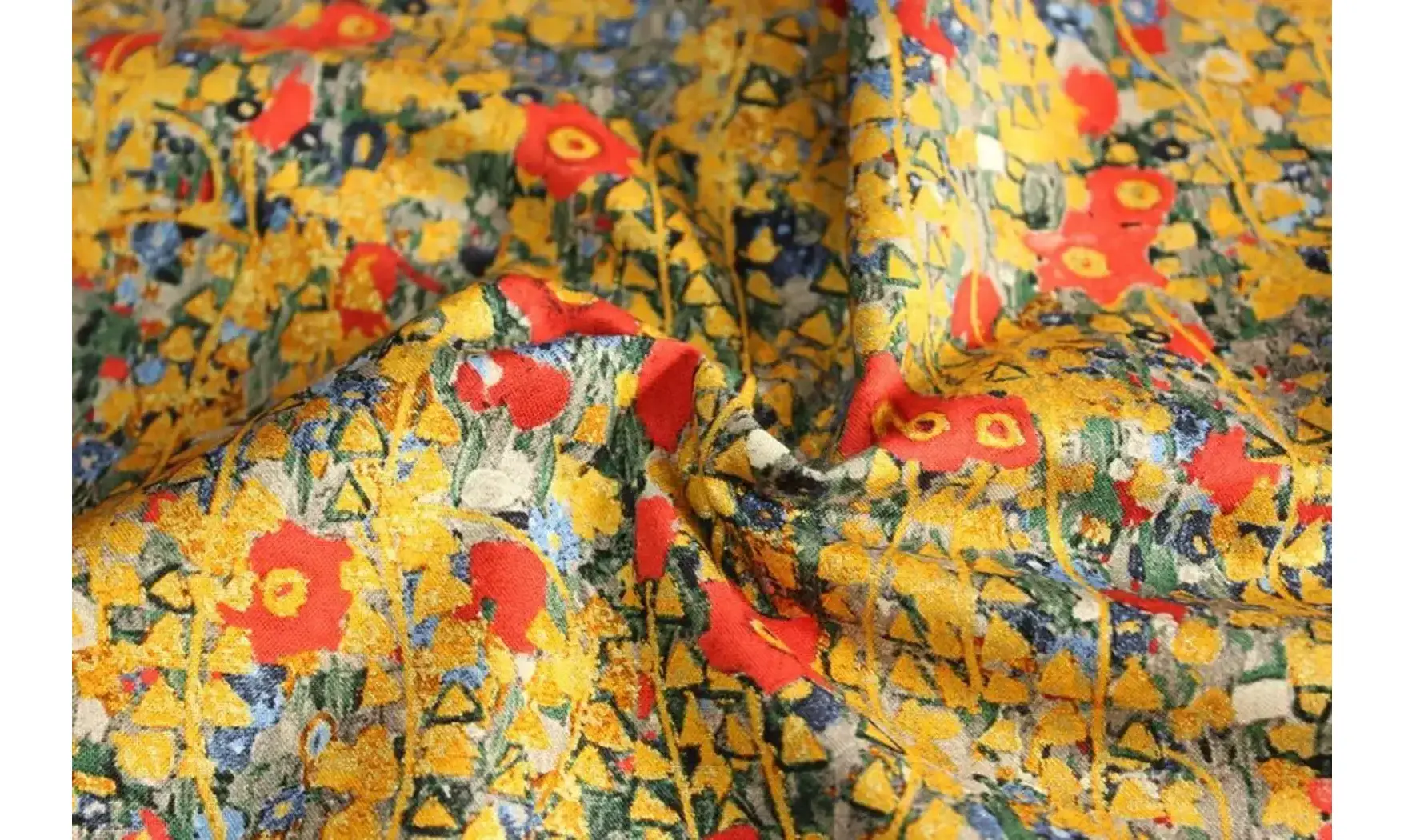 Tissu red Klimt