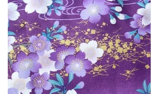 Tissu japonais Naka design cubes