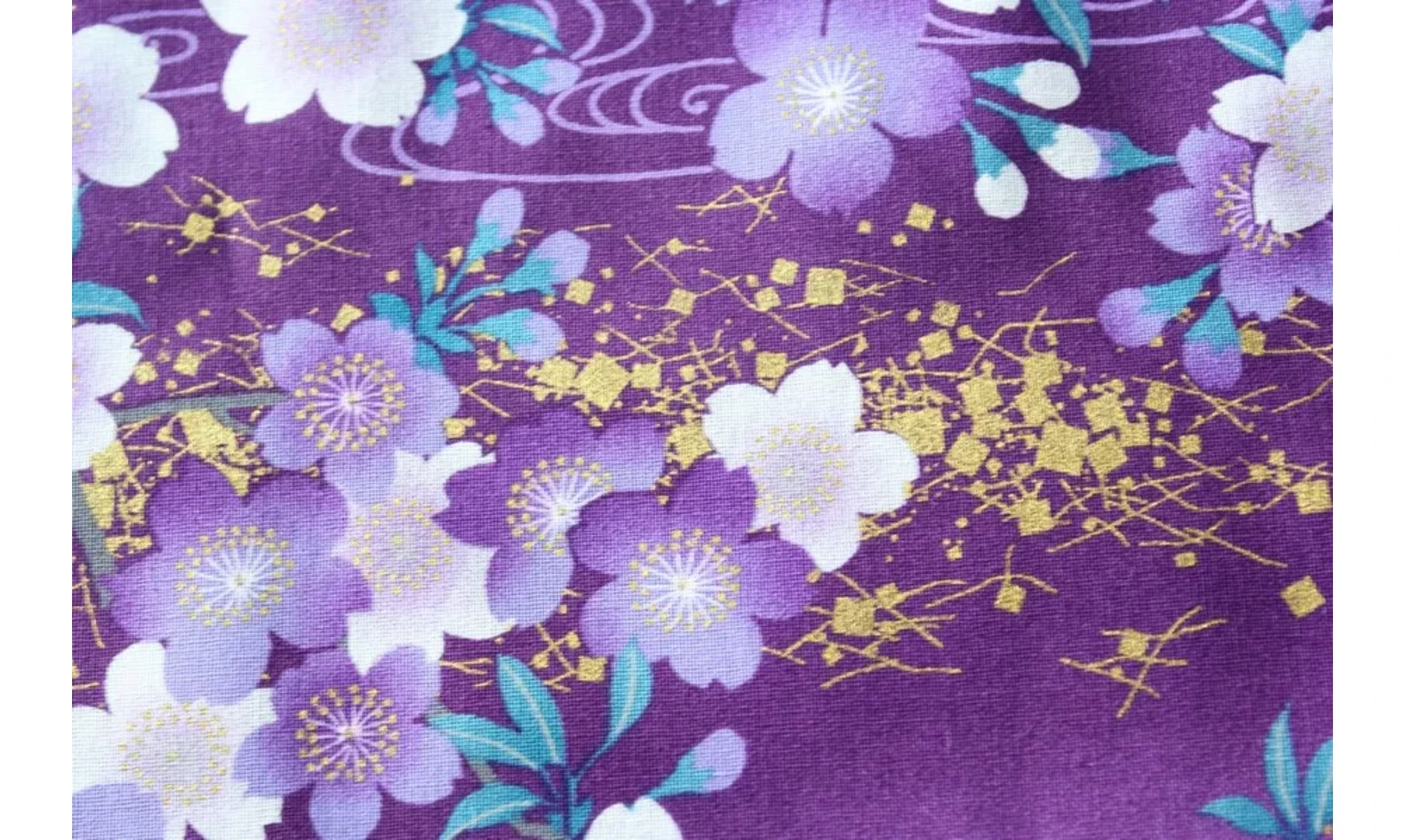 Tissu japonais Naka design cubes