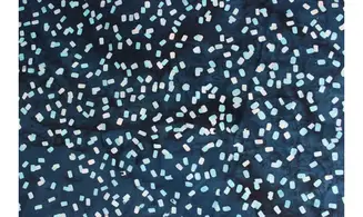 Batik confettis bleu foncé