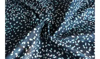 Batik confettis bleu foncé