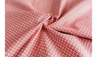 Tissu Rouge et Blanc Basic