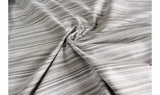 Tissu rayures Ficelle