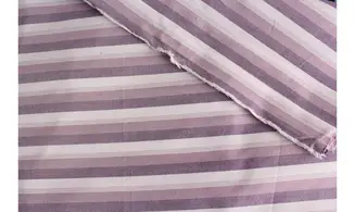Tissu rayures Ficelle