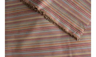 Tissu rayures Ficelle