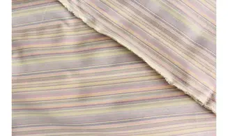 Tissu rayures Ficelle