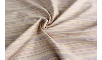 Tissu rayures Ficelle