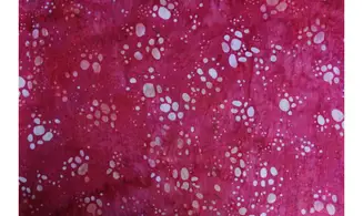 Batik rose fuschia cailloux
