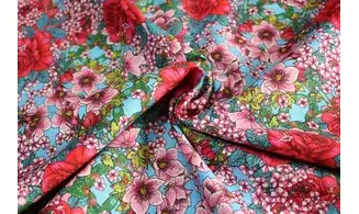 Tissu Langage des fleurs