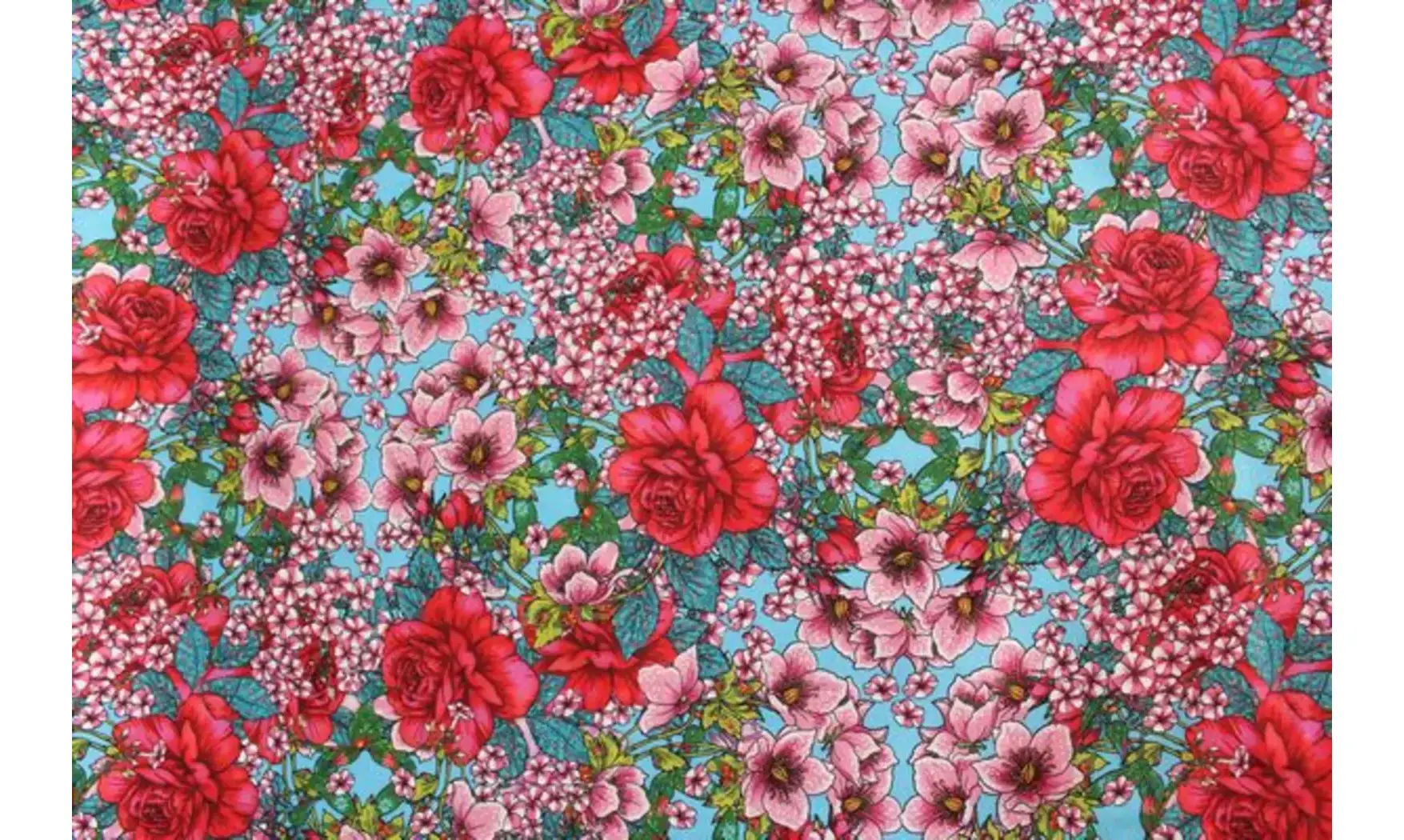 Tissu Langage des fleurs