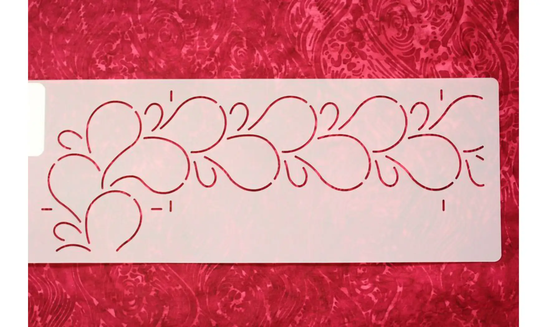 Bordure vin pétillant - 6,4 cm