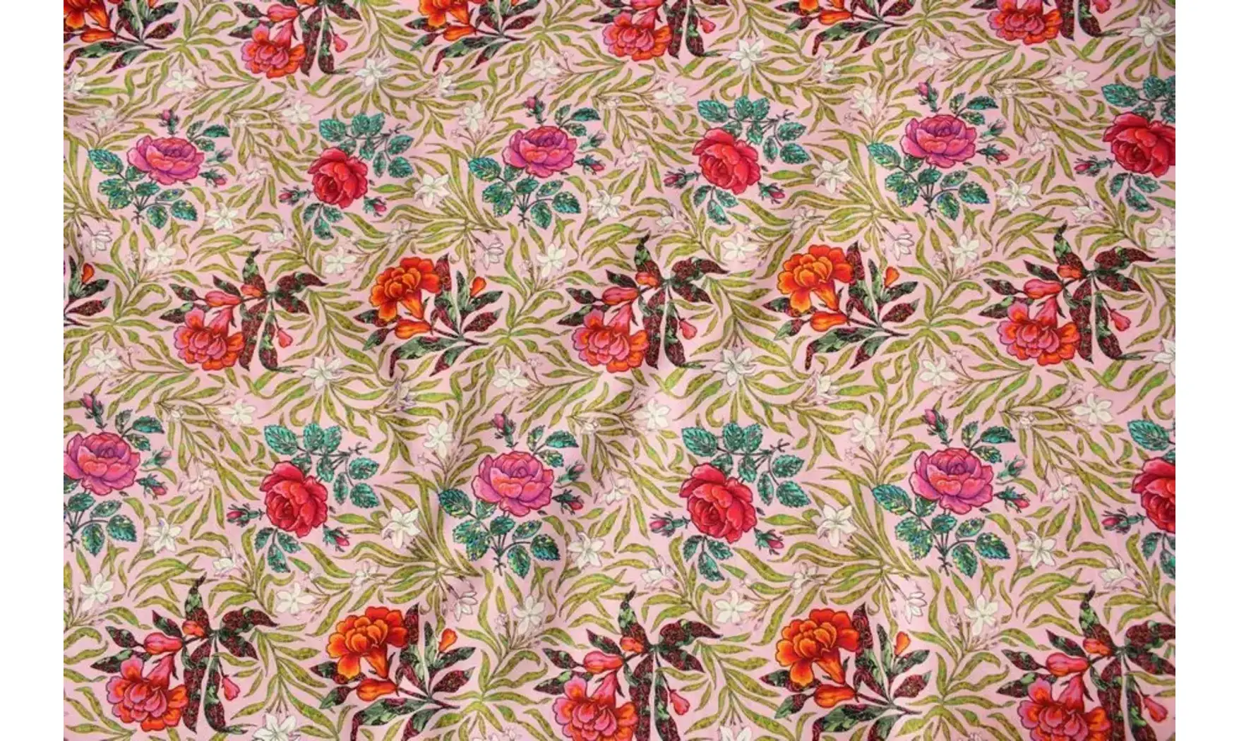 Tissu Langage des fleurs