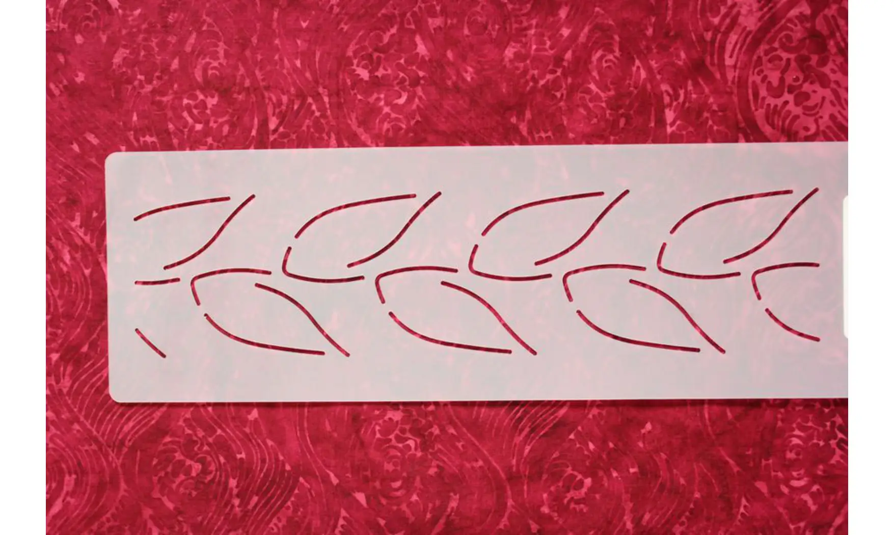 Bordure épi - 6,4 cm