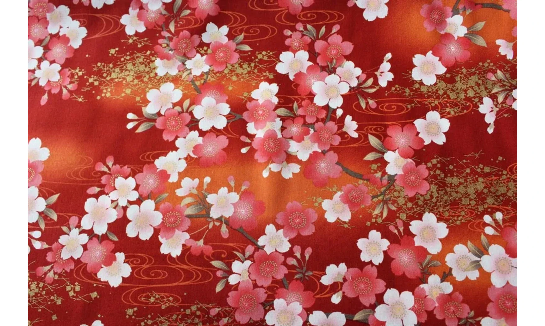 Tissu japonais Naka design cubes