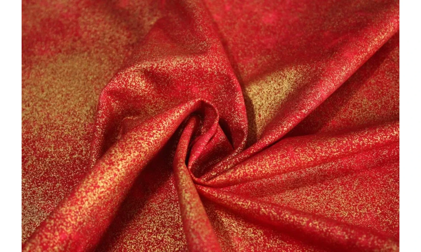 Tissu Shimmer rouge