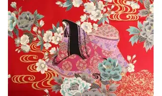 Tissu japonais Naka mystère