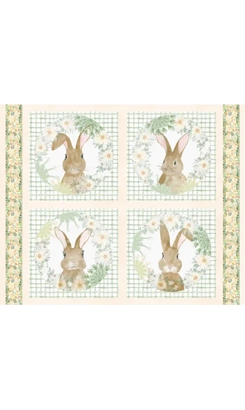 Panneau des 4 lapins