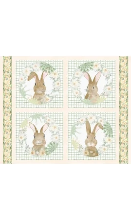 Panneau des 4 lapins