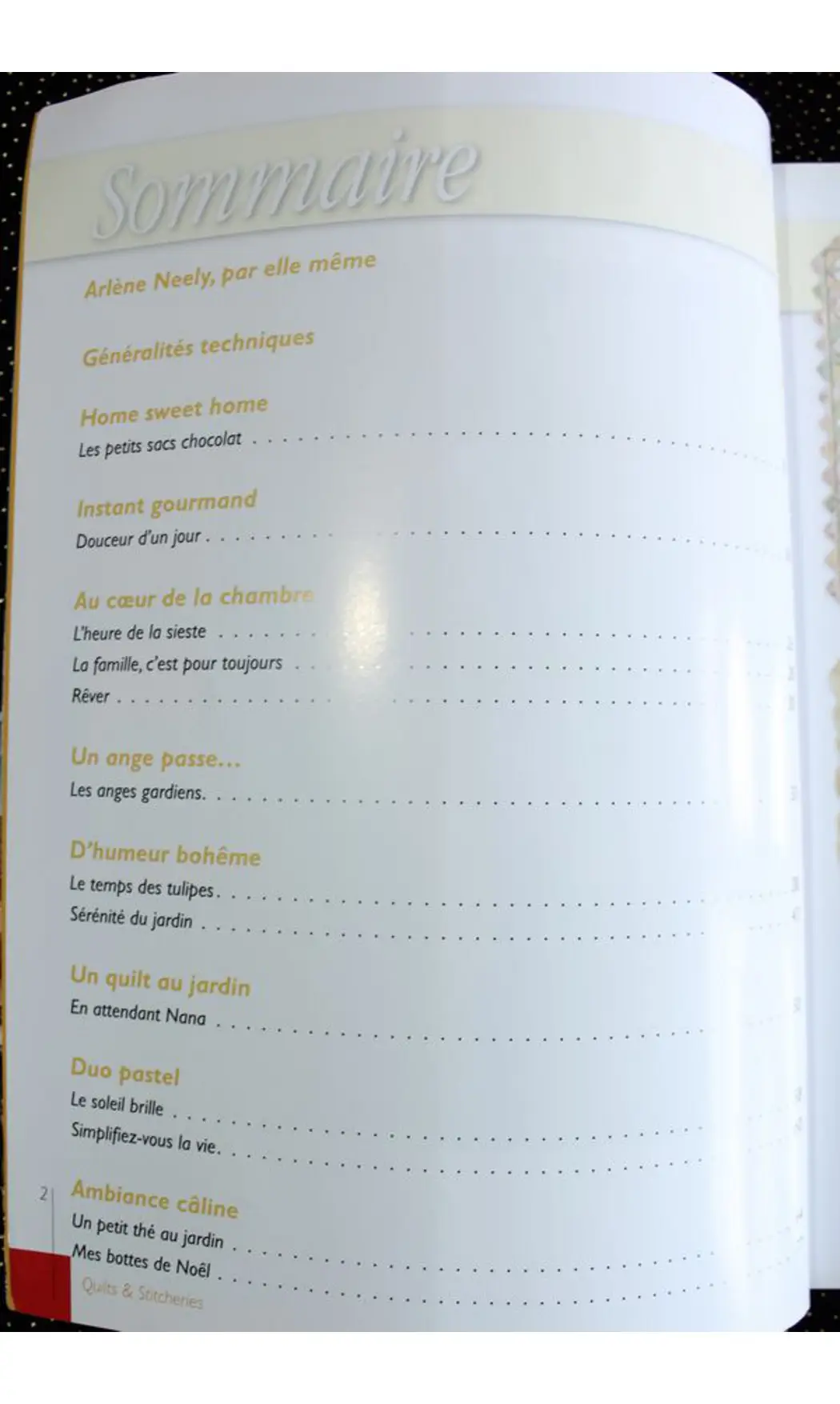 Quilts & Stitcheries