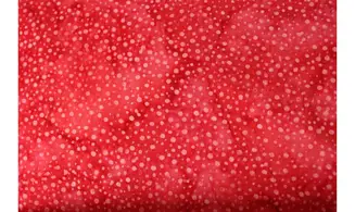 Batik rouge rosé pointillisme