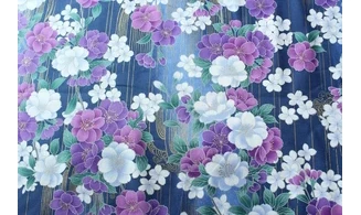 Tissu japonais Naka design lignes