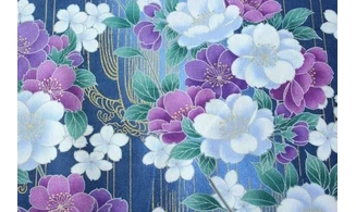 Tissu japonais Naka design lignes