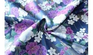 Tissu japonais Naka design lignes