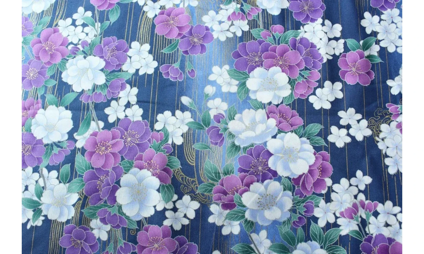 Tissu japonais Naka design lignes