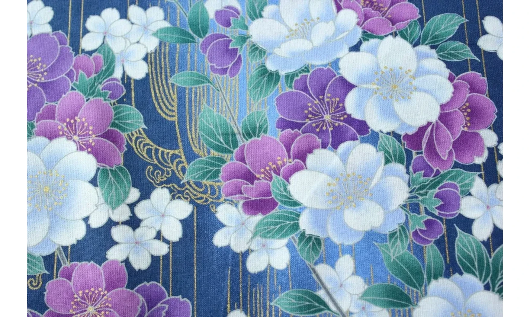 Tissu japonais Naka design lignes