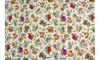 Tissu Langage des fleurs