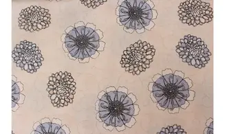Tissu cotempo fleurs