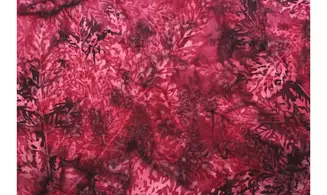 Batik empreintes de feuilles