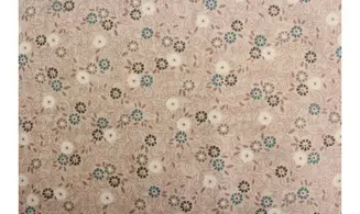 Tissu sérénité violet fleurs