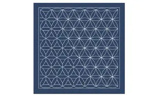 Coupon tissu Sashiko 33 x 66 cm