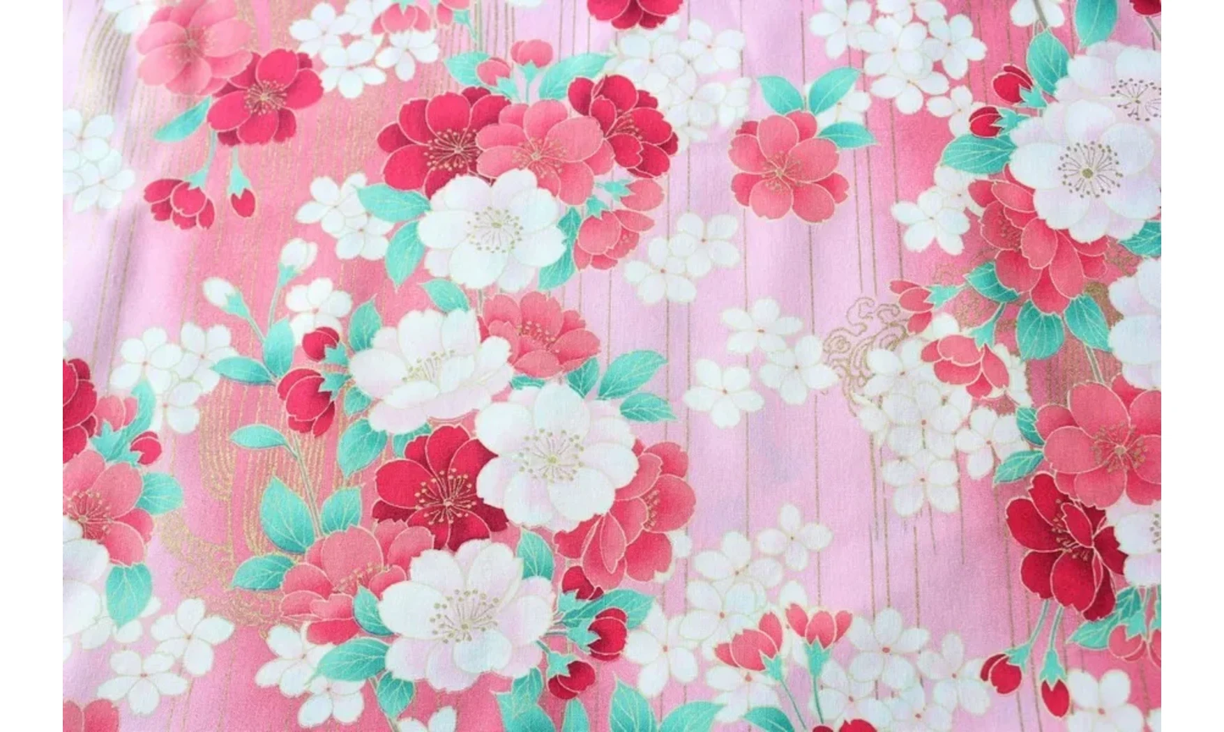 Tissu japonais Naka design lignes