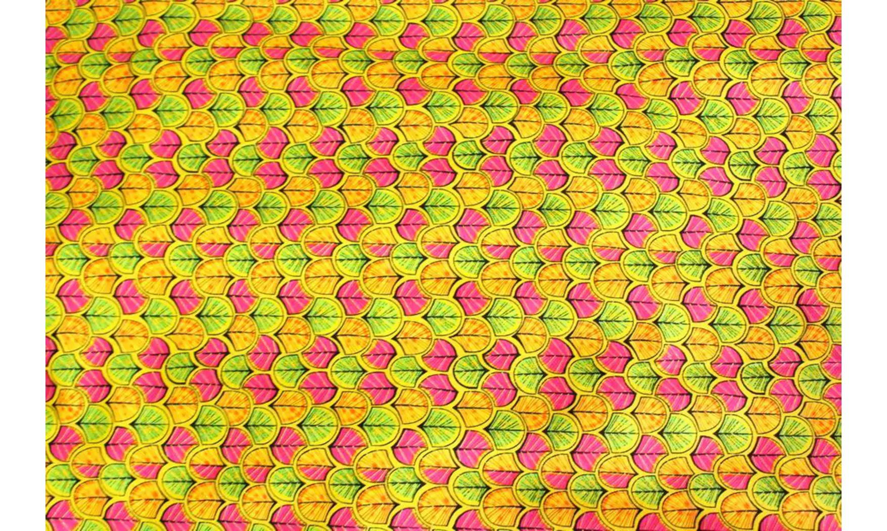 Tissu Kenta éventails