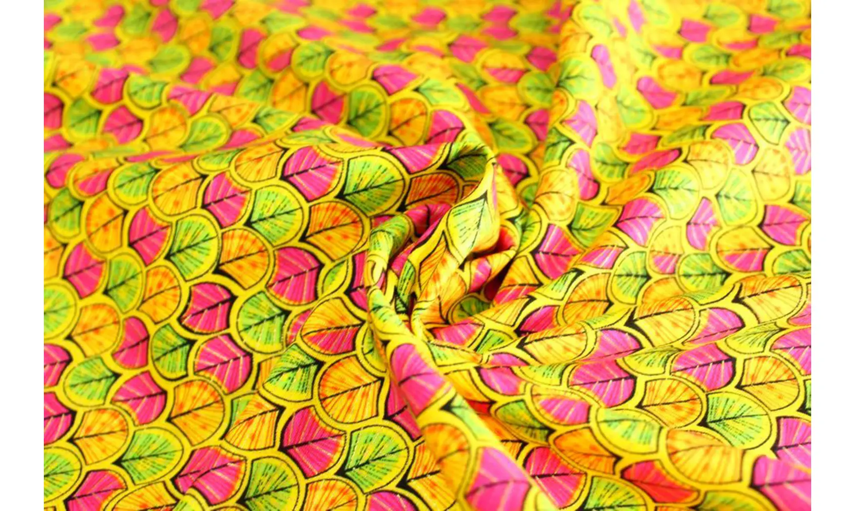 Tissu Kenta éventails