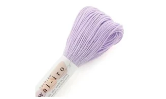 Fil Sashiko pastel lavande 40m