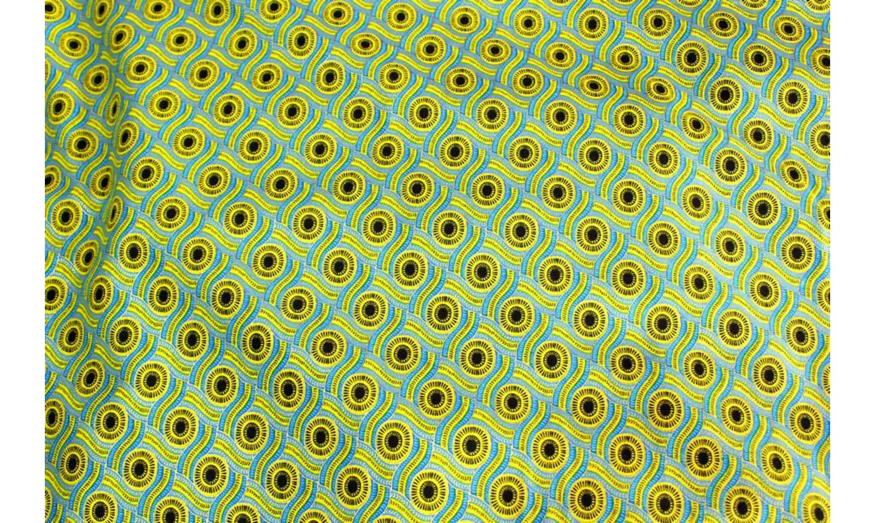 Tissu Kenta bleu d'Afrique