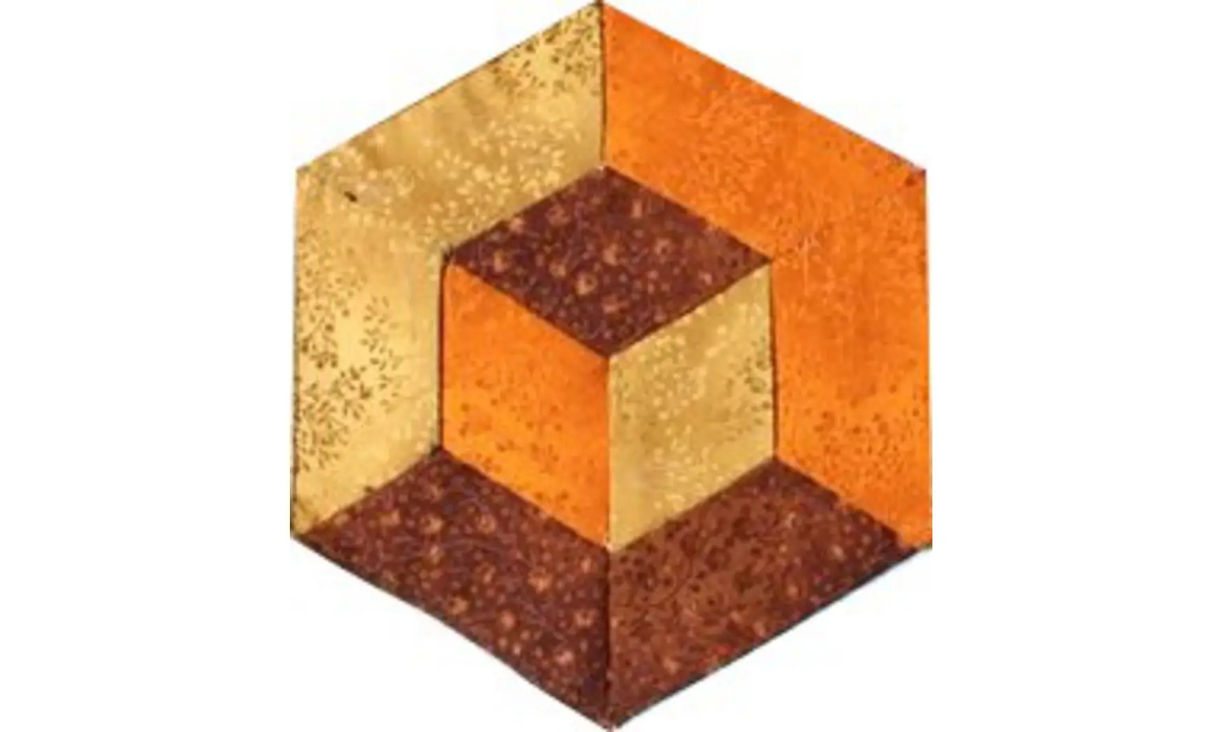 Trio de tissus - Caramel