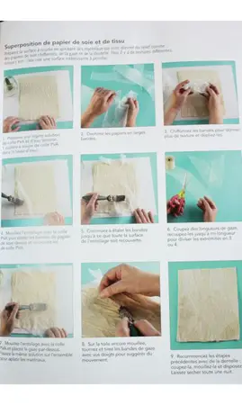 Fil, tissu, papier & peintre